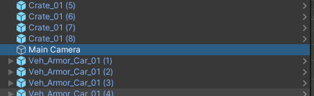 Unity main camera